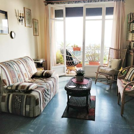 Vintage Flat On Villefranche Bay - Free Car Park Eksteriør bilde