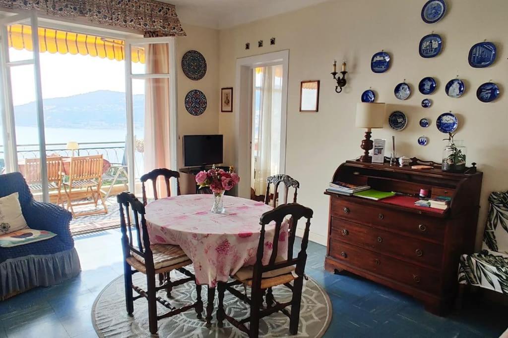 Vintage Flat On Villefranche Bay - Free Car Park Eksteriør bilde