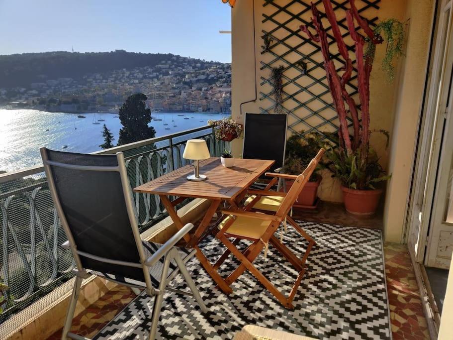 Vintage Flat On Villefranche Bay - Free Car Park Eksteriør bilde